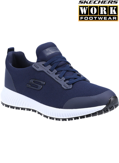 Picture of Skechers Women's Squad Trainers - Navy